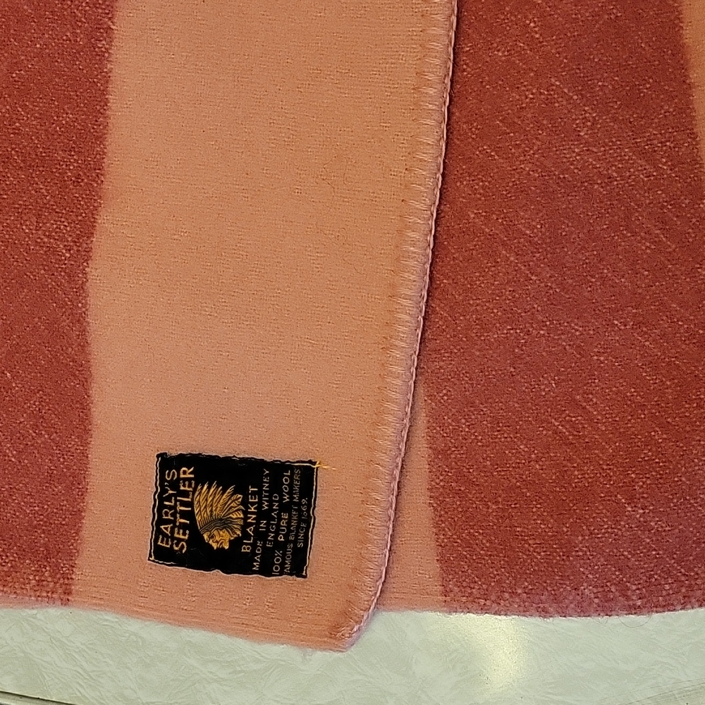 Early's Settler Wool Blanket 57 x 67